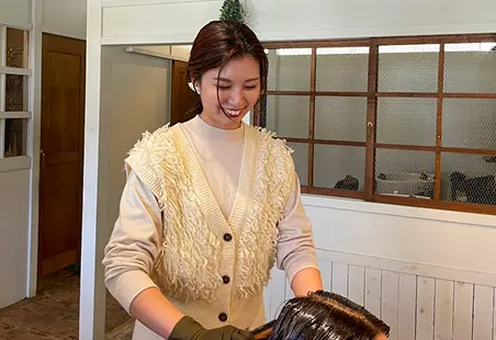 復帰美容師さん