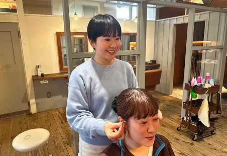 転職美容師さん